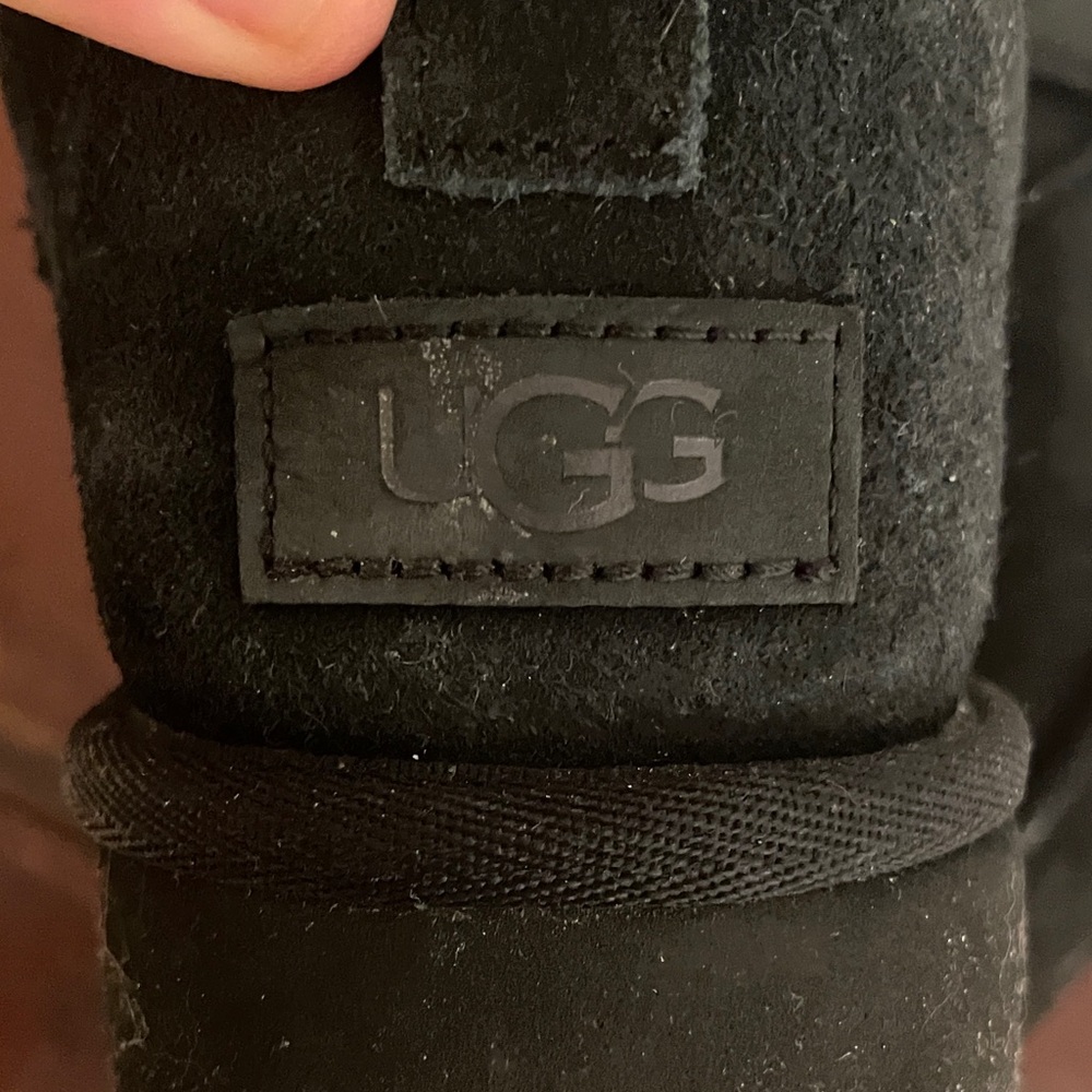 UGG Black Mini Boots - Picture 8 of 8